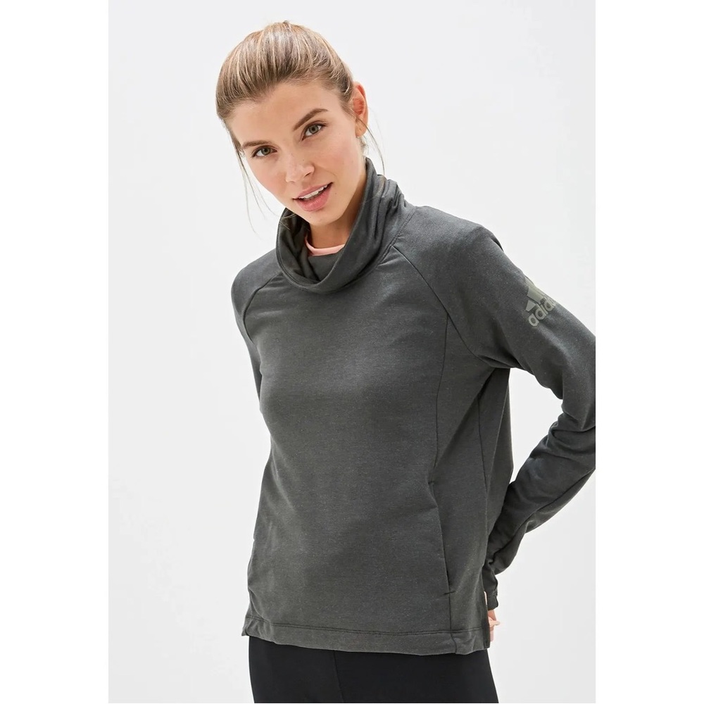 NWT Adidas Cozy Coverup Green XS